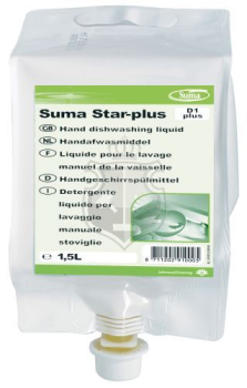 D1 Suma Star Plus Ultra Conc Detergent 1.5Litre