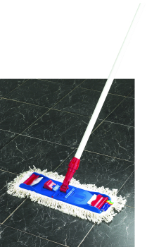 King Speedy Flat Mop Head and colour coded tear off tags