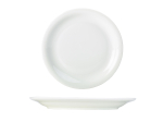 Genware Porcelain Narrow Rim Plate 16cm/6.25" White