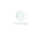 Genware Porcelain Double Well Saucer 15cm 6" White