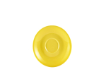 Genware Porcelain Saucer 12cm 4.75" Yellow