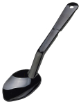 Solid Spoon 11" Black Plastic Polycarbonate