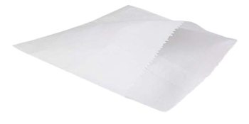 White Sulphite & Bleached11.8Inch Kraft Paper Bag Strung