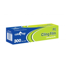 Caterwrap PE Cling Film Cutterbox 30cm x 300m