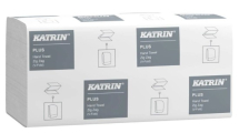 Katrin Plus V-fold Paper Towels Zig Zag 1-Ply CTNx4000 Katrin Plus V-fold Paper Towels Zig Zag 1-Ply CTNx4000