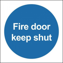 Fire Door Keep Shut 100x100mm S/A Fire Door Keep Shut 100x100mm S/A
