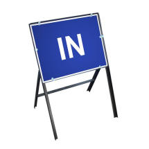 Single-Sided Sign Stanchion 450 X 600mm Single-Sided Sign Stanchion 450 X 600mm