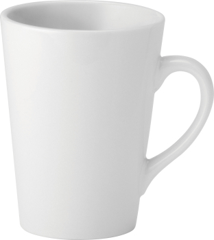 Pure White Latte Mugs