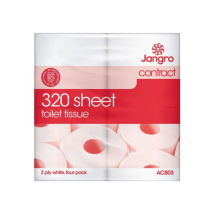 Contract 320 Sheet Toilet Roll 2ply CTNx36