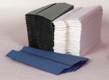 Standard Blue C-fold Hand Towels CTNx2880