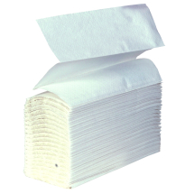 Z-fold White Hand Towels 1ply