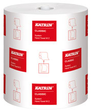 Katrin Classic System Towel 6x160m 2ply - White