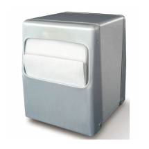 Fastfold Tabletop Dispenser Aluminium/Grey