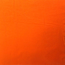 Lunch Napkin 32x32cm 4 - fold Orange