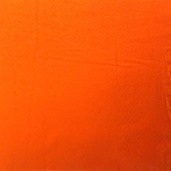 Lunch Napkin 32x32cm 4 - fold Orange