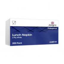 Professional Lunch Napkin 32cmx32cm White 2 Ply