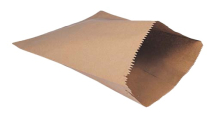 Brown Flat Paper Bag Strung 8.5x8.5inch