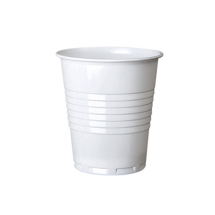 Drinking Cup 7oz Squat White