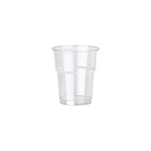 Clear Plastic Smoothie Glasses 12oz