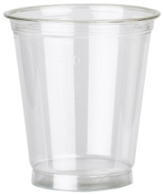 Clear Plastic Smoothie Glasses 15oz