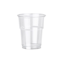 Clear 8oz PET Plastic Smoothie Cup