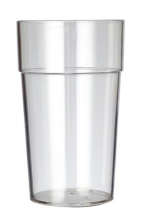 Clarity Tulip Pint Glass CE 568ml to rim