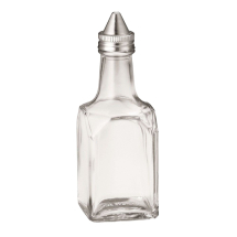 Square Vinegar Bottle- Glass
