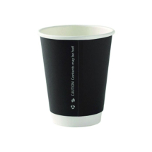 Black Double Walled Cup 8oz