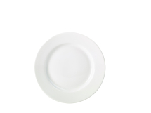 Genware Porcelain Classic Winged Plate 17cm/6.5inch White