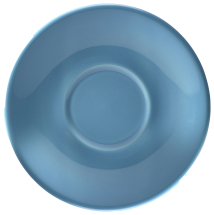 Genware Porcelain Saucer 12cm 4.75inch Blue