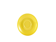 Genware Porcelain Saucer 12cm 4.75inch Yellow