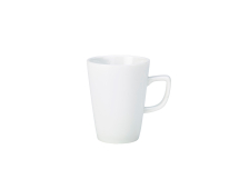 Genware Porcelain Conical Coffee Mug 22cl/7.75oz White