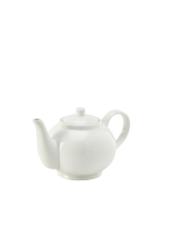 Genware Porcelain Teapot 45cl 15.75oz White