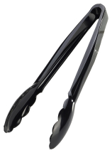 Utility Tongs 9inch Black Polycarbonate