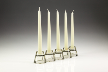 Tapered Candles 10inch Ivory - Pack of 50