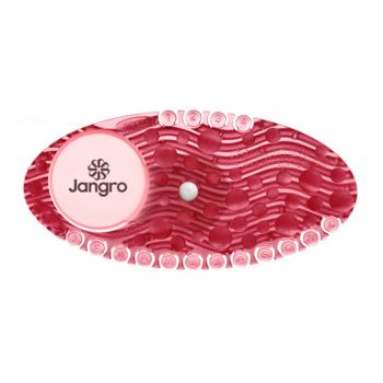 Jangro Curve Air Freshener, 10 Pack plus 2 holders, S/Apple