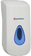 White Plastic Soap Dispenser 900ml Capacity - Refillable
