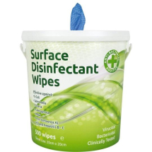 Surface Disinfectant Wipes Tub of 500