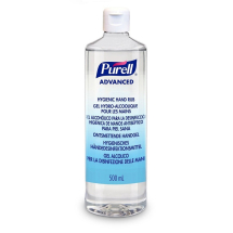 Purell Advanced Hygienic Hand Rub 500ml Flip Top Bottle