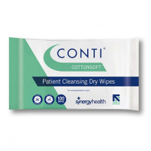 Conti® Cotton Soft Dry Wipe Large Pack of 100sh