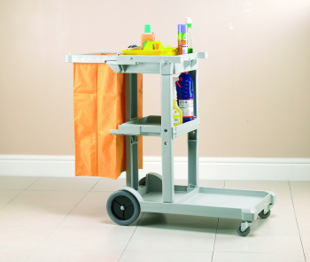Jolly Trolly Janitorial Cart Complete with bag
