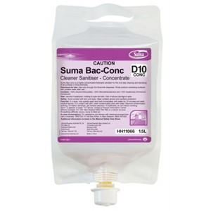 D10 Sumabac Conc Liquid Sanitiser 1.5Litre
