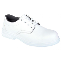 Steelite Lace Up Safety Shoe S2 White Size 10