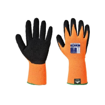 Hi-Vis Grip Gloves - 8/M Orange/Black
