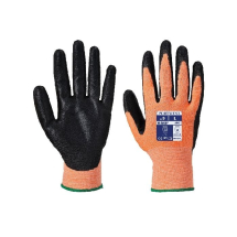 Nitrile Foam D Cut Gloves -8/M - Amber