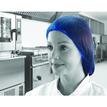 Blue Hair-nets Flat Pack Pack of 144