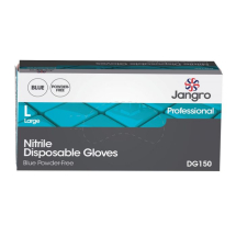 Professional Nitrile Glove PowderFree Blue Large CTNx100
