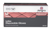 Latex Disposable Gloves, GD05 Powder Free, Medium CTNx100