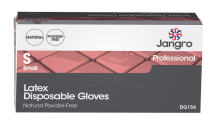 Latex Disposable Gloves, GD05 Powder Free, Small CTNx100