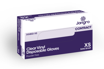 Contract Vinyl Gloves Powder free - large pack of 100